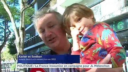 POLITIQUE / La France Insoumise en campagne pour JL Mélenchon