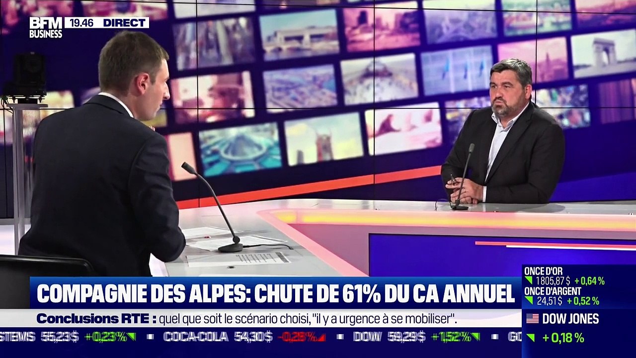 Dominique Thillaud (Compagnie des Alpes) : Chute de 61% du CA annuel de la Compagnie des Alpes - 25/10