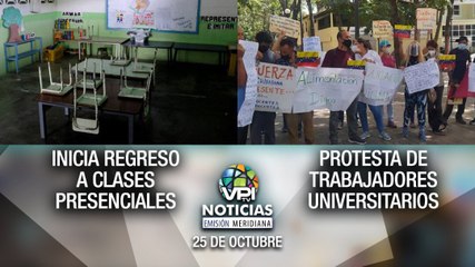 Noticias VPItv Emisión Meridiana - Lunes 25 de Octubre