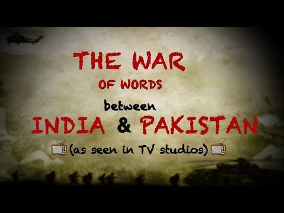 India vs Pakistan: The War In TV Studios