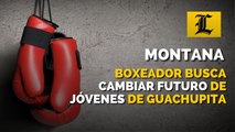 Montana, el boxeador que busca cambiar el futuro de adolescentes y jóvenes de Guachupita