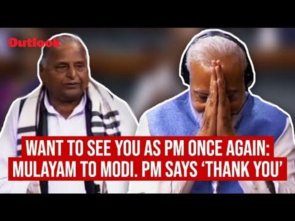 Want To See You As PM Once Again: Mulayam To Modi. PM Says 'Thank You'