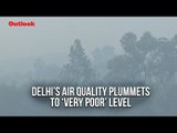 Delhi’s air quality plummets to ‘very poor’ level; fog disrupts train movement