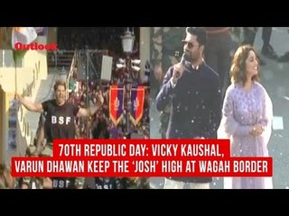 70th Republic Day: Vicky Kaushal, Varun Dhawan keep the ‘josh’ high at Wagah Border