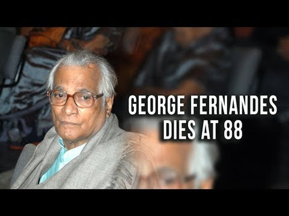 Former Defence Minister George Fernandes Dies At 88