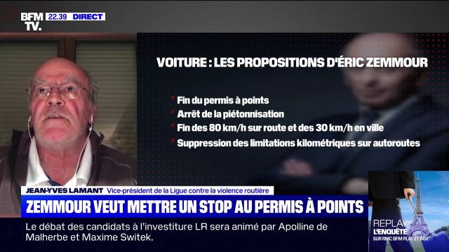 Jean-Yves Lamant (Ligue contre la violence routière): Le permis à points et les radars ont permis de diviser par deux le nombre de morts sur la route entre 2002 et 2012