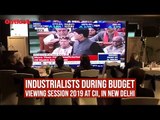 #Budget2019: Industrialists View The Budget 2019 At CII, In New Delhi