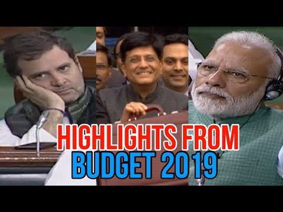 Interim Budget 2019: Highlights of Piyush Goyal's Speech | PM Modi calls it the Budget for new India