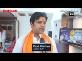 BJP's Gorakhpur Candidate Ravi Kishan Offers Prayers Ahead Of Vote Counting