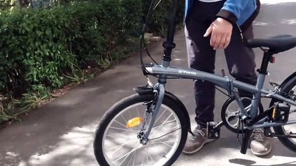 Recenzie bicicleta pliabila B'Twin tilt 120