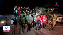 Rescatan a 152 migrantes en Tamaulipas