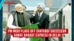 PM Modi flags off Shatabdi successor Vande Bharat Express in Delhi