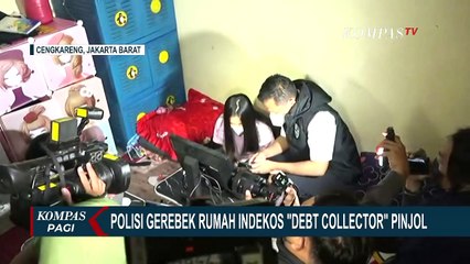 Polisi Gerebek Kos-kosan Debt Collector Pinjol, Laptop untuk Teror Nasabah Disita