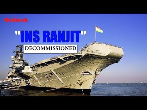 Indian Navy Decommissions Frontline Missile Destroyer INS Ranjit