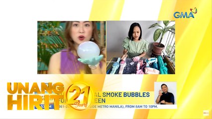Unang Hirit: Fun and magical smoke bubbles for Halloween!