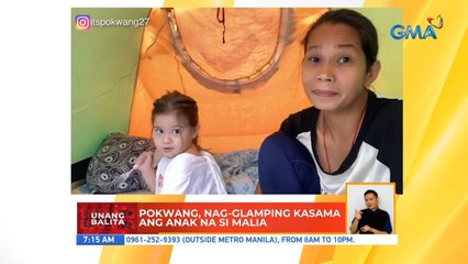 Pokwang, nag-glamping kasama ang anak na si Malia | UB