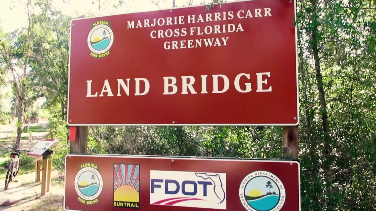 The Land Bridge Over Interstate 75 (Ocala, FL) - 1080p HD Scenic Bike Ride & Travel VLOG Video & Review