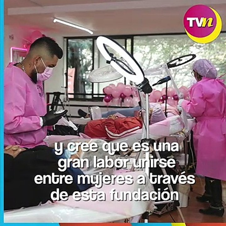 Mayra Rojas decidió juntarse con la fundación Cima para ayudar a la gente