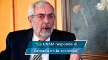 Educación que se imparte en la UNAM, comprometida con la prosperidad de la nación: Graue