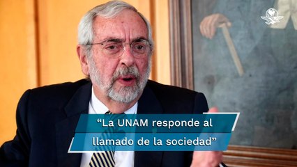 Educación que se imparte en la UNAM, comprometida con la prosperidad de la nación: Graue