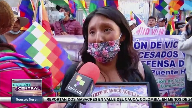 Bolivia: Familiares de víctimas de masacres de Sacaba y Senkata llegan a La Paz para exigir justicia