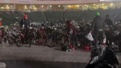 Ironman organizers make 'heart-wrenching' call to cancel race due to bomb cyclone
