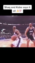 Shaq & Kobe Priceless Moment || MUST WATCH