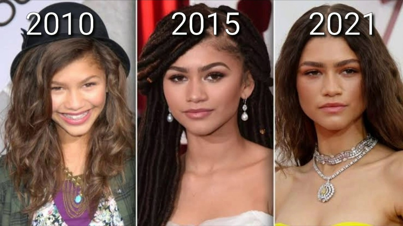 Zendaya Transformation (2012 - 2021)