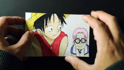 An animation of 600 hand drawn pictures combined.