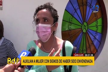 San Luis: mujer aparentemente envenenada fue auxiliada por vecinos