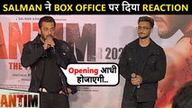 Salman Khan's Shocking Reaction On Box Office Collection | Antim Trailer Launch