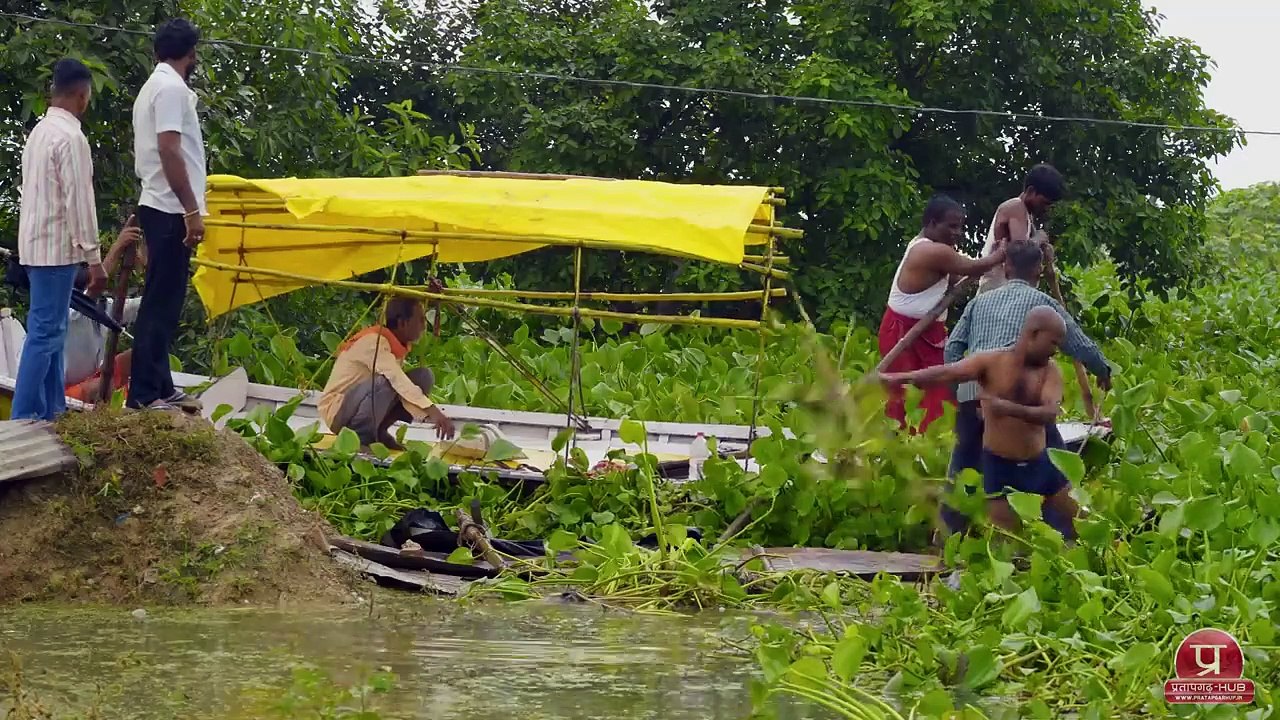 प्रयागराज में बाढ़ | गंगा में बाढ़ | इलाहाबाद में बाढ़ | Flood in Prayagraj | Flood in Allahabad UP
