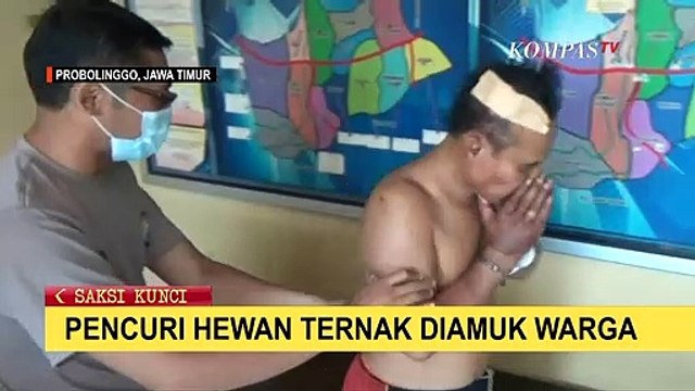 Kepergok Curi Hewan Ternak, Pencuri Langsung Diamuk Warga