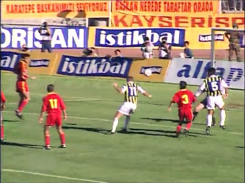 Kayserispor 0-3 Fenerbahçe 13.09.1997 - 1997-1998 Turkish 1st League Matchday 6 (Ver. 2)