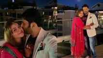 Kapil Sharma ने पत्नी Ginni को किया Kiss, करवा चौथ के जश्न की Photos Viral | FilmiBeat