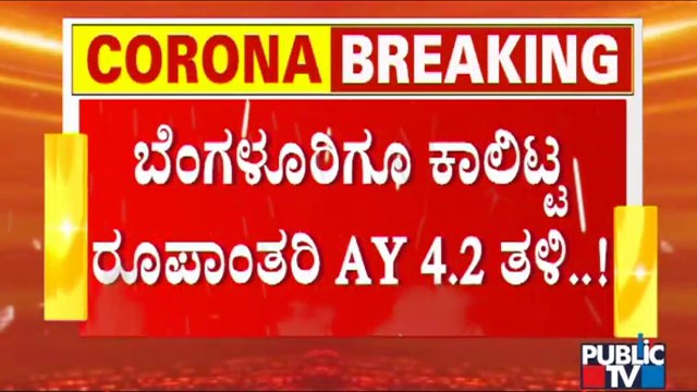 New Delta Variant AY.4.2 Detected In Bengaluru