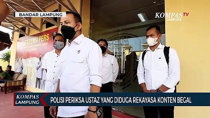 Diduga Rekayasa Konten Begal, Seorang Ustaz Diperiksa Polisi