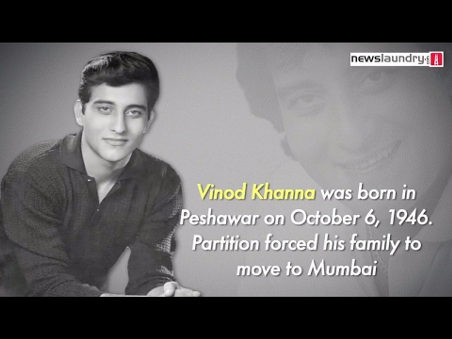 ⁣Remembering Vinod Khanna: The man, his films and his life beyond the movies.