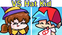 Friday Night Funkin' VS Hat Kid FULL WEEK   Cutscenes (FNF Mod-Hard) (A Hat in Time - Anime Mod)