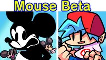 Friday Night Funkin' VS Mickey Mouse Beta Full Week + Cutscenes (FNF Mod) (Horror-Lab Experiment)