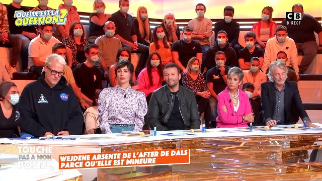 Cyril Hanouna soutient que Wejdene et son danseur Samuel Texier se sont véritablement disputés dans les coulisses de Danse avec les stars - Touche pas à mon poste, C8