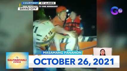 Balitanghali Express: October 26, 2021 [HD]