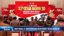 Panglima TNI & Kapolri Tinjau Vaksinasi & Baksos 31 Gelar Akabri 90