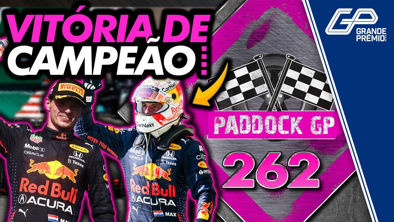 F1: VERSTAPPEN SEGURA HAMILTON NO BRAÇO, VENCE NOS EUA E DÁ PASSO PARA TÍTULO | Paddock GP #262