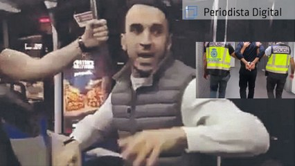 Así atrapa la Policía  en Alicante al magrebí que atacó salvajemente a un agente en un autobús de Zaragoza