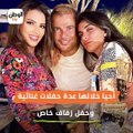 كواليس 3 أيام قضاها عمرو دياب في الغردقة.. «تجاهل دينا الشربيني ورقص مع 4 فتيات»