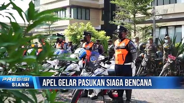 Apel Gelar Pasukan, Sidoarjo Siaga Terjadinya Bencana