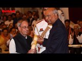 Former President Pranab Mukherjee Receives Bharat Ratna