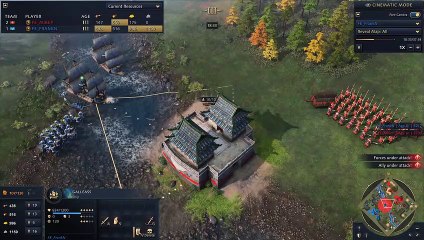 Age of Empires IV French vs Chinese