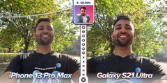 iPhone 13 Pro Max vs Samsung Galaxy S21 Ultra CAMERA TEST